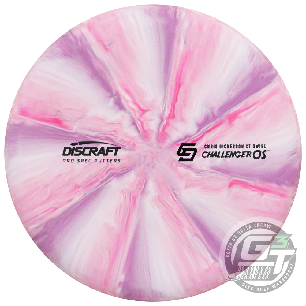 Discraft Limited Edition 2024 Elite Team Chris Dickerson Swirl CT Crazy Tuff Challenger OS Putter Golf Disc