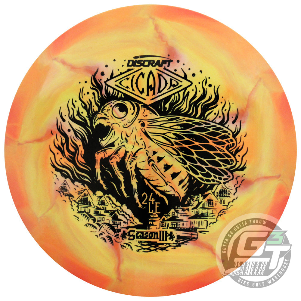 Discraft Limited Edition 2024 Ledgestone Open Swirl ESP Cicada Fairway Driver Golf Disc