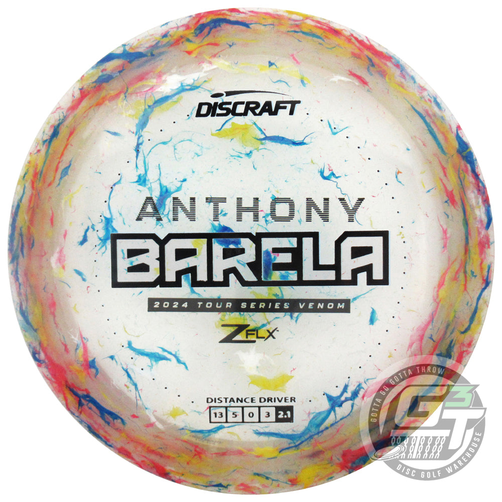 PRE-ORDER Discraft Limited Edition 2024 Tour Series Anthony Barela Jawbreaker Elite Z FLX Venom Distance Driver Golf Disc