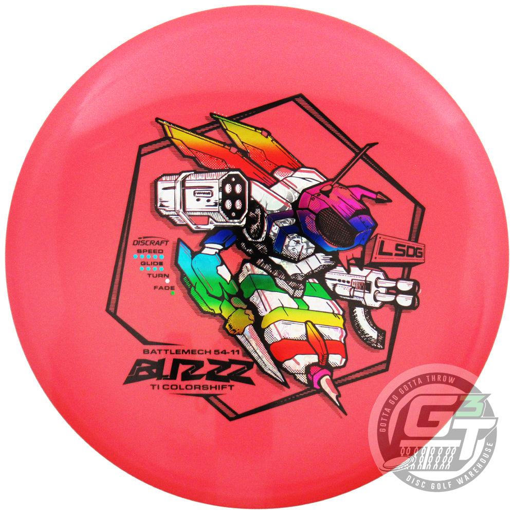 Discraft Limited Edition 2026 Ledgestone Open ColorShift Titanium Buzzz Midrange Golf Disc