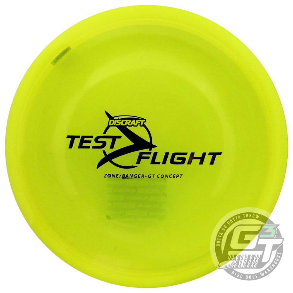 Discraft Limited Edition Battle Pack Test Flight 1 [Banger GT Top] Zone GT Putter Golf Disc