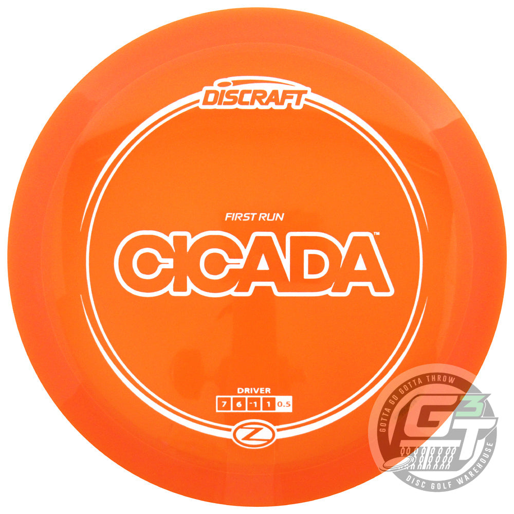 Discraft First Run Elite Z Cicada Fairway Driver Golf Disc