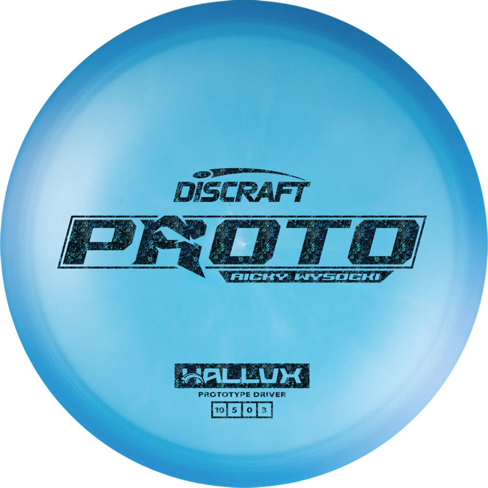 Discraft Limited Edition Prototype Ricky Wysocki Signature Hallux Distance Driver Golf Disc