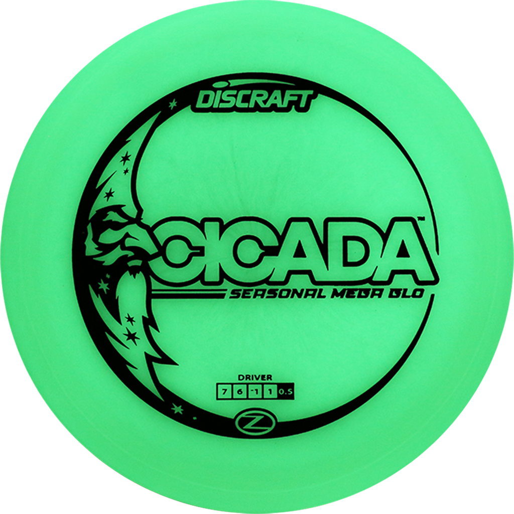 Discraft Seasonal Mega Glo Z Cicada Fairway Driver Golf Disc
