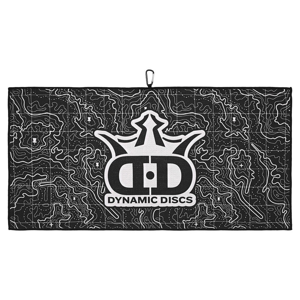 Dynamic Discs Topographic Microfiber Waffle Disc Golf Towel