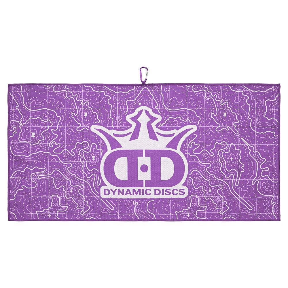 Dynamic Discs Topographic Microfiber Waffle Disc Golf Towel