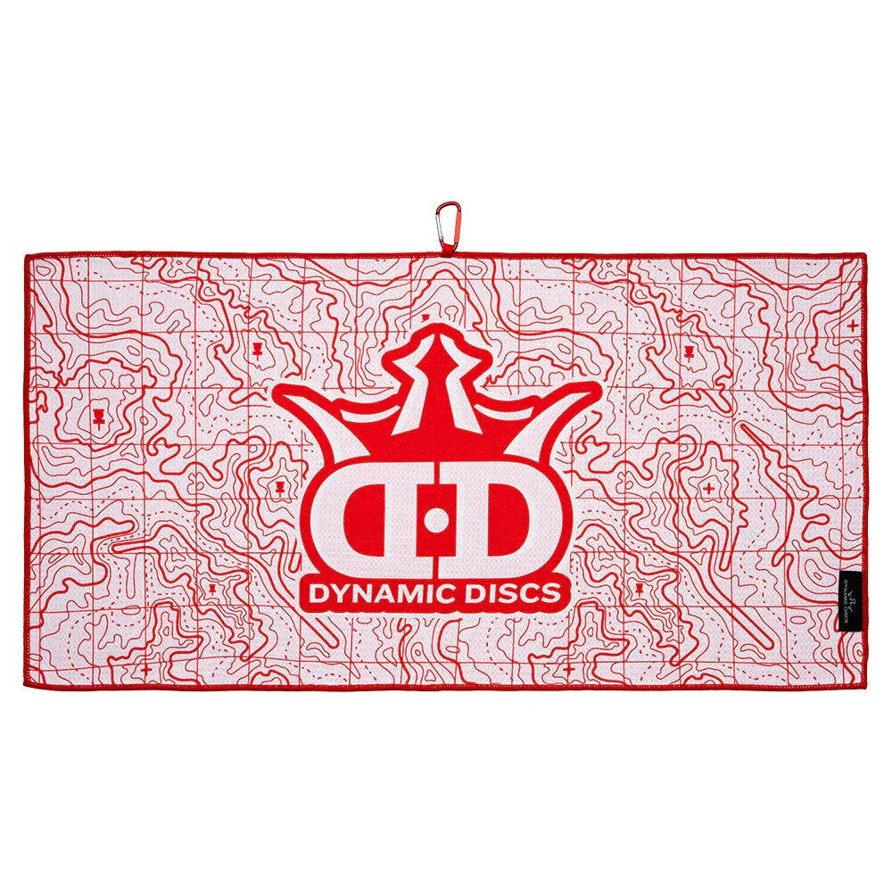 Dynamic Discs Topographic Microfiber Waffle Disc Golf Towel