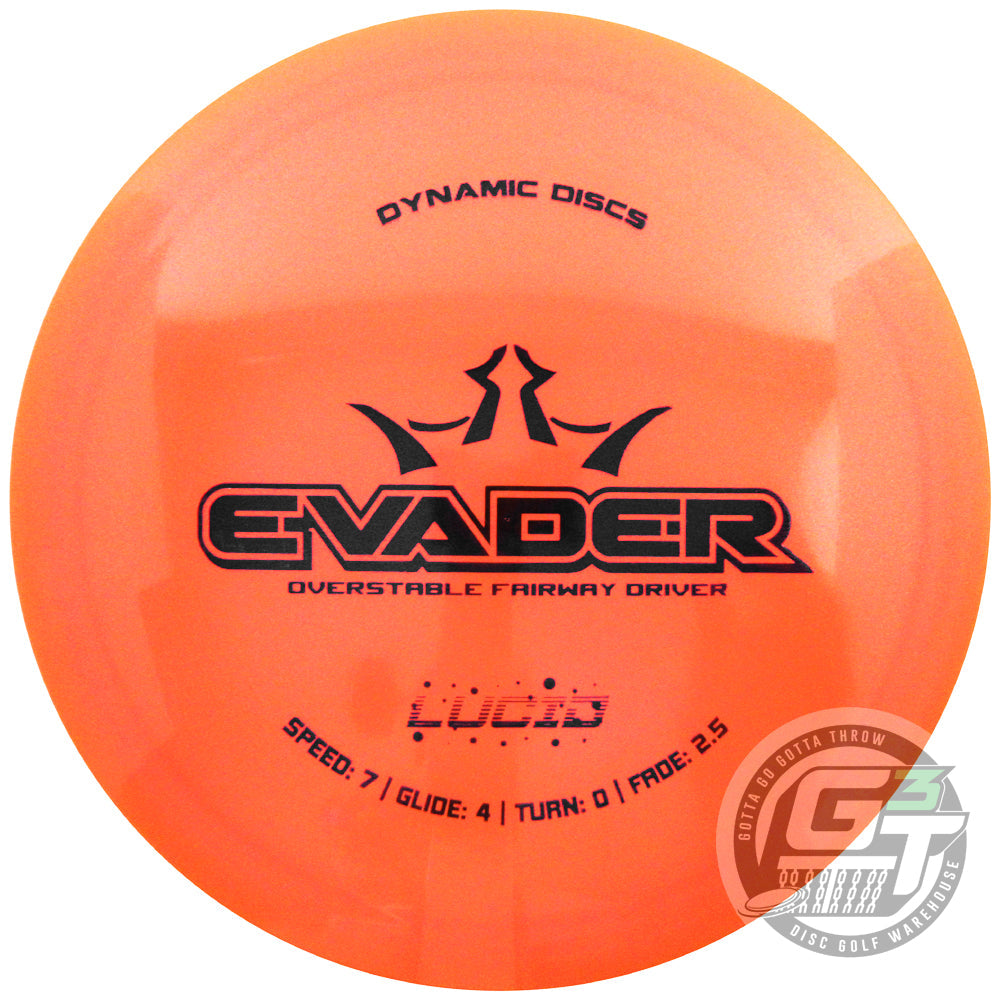 Dynamic Discs Glimmer Lucid Evader Fairway Driver Golf Disc