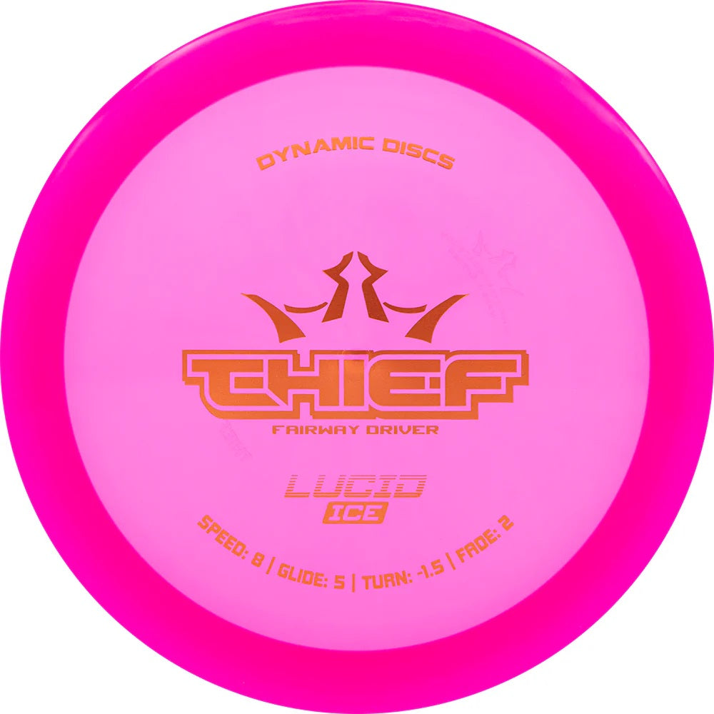 Dynamic Discs Lucid Ice Thief Fairway Driver Golf Disc