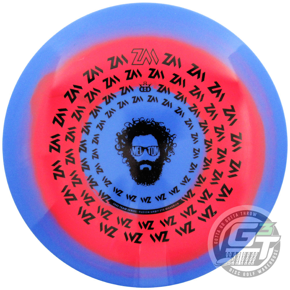 Dynamic Discs Limited Edition 2023 Team Series Zach Melton Fuzion Orbit Eye Maverick Fairway Driver Golf Disc