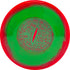 Dynamic Discs Limited Edition 2024 Christmas Supreme Raptor Eye Sockibomb General Distance Driver Golf Disc