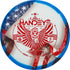 Dynamic Discs Limited Edition HSCo 2024 4th of July Stamp Fuzion Orbit EMAC Truth Midrange Golf Disc