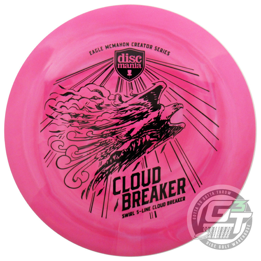 Discmania 2024 Creator Series Eagle McMahon Swirl S-Line Cloud Breaker Distance Driver Golf Disc