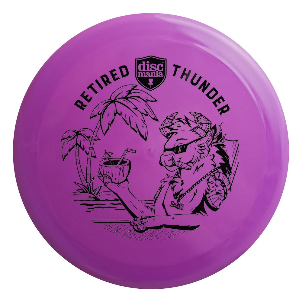 Discmania Limited Edition 2024 April Jewels Retired Thunder Stamp S-Line CD1 Control Driver Distance Driver Golf Disc