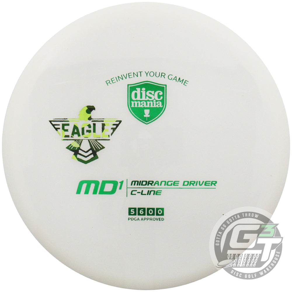 Discmania Limited Edition Eagle McMahon Eagle Totem Stamp C-Line MD1 Midrange Golf Disc