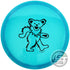 Discmania Limited Edition Grateful Dead Bear Stamp Metal Flake C-Line MD3 Midrange Golf Disc