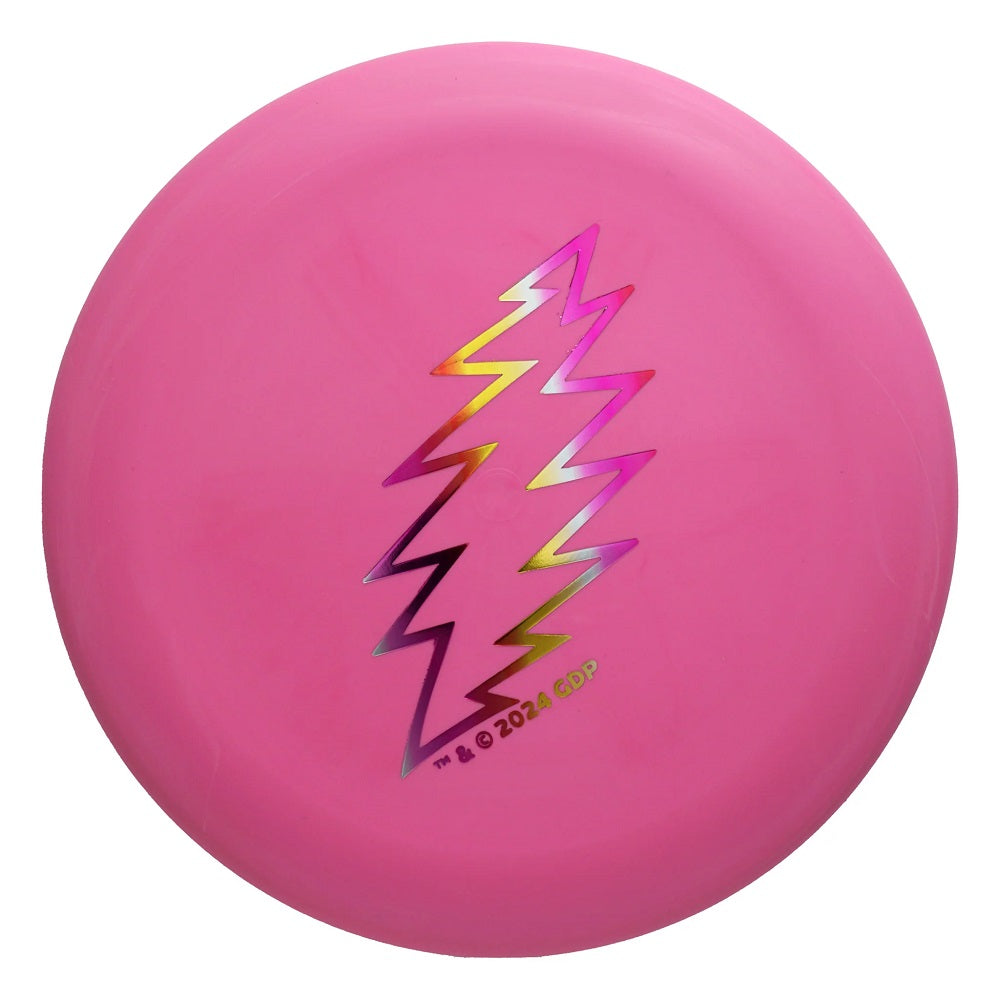 Discmania Limited Edition Grateful Dead Lightning Bolt Stamp Color Glow D-Line Flex 1 Rainmaker Putter Golf Disc