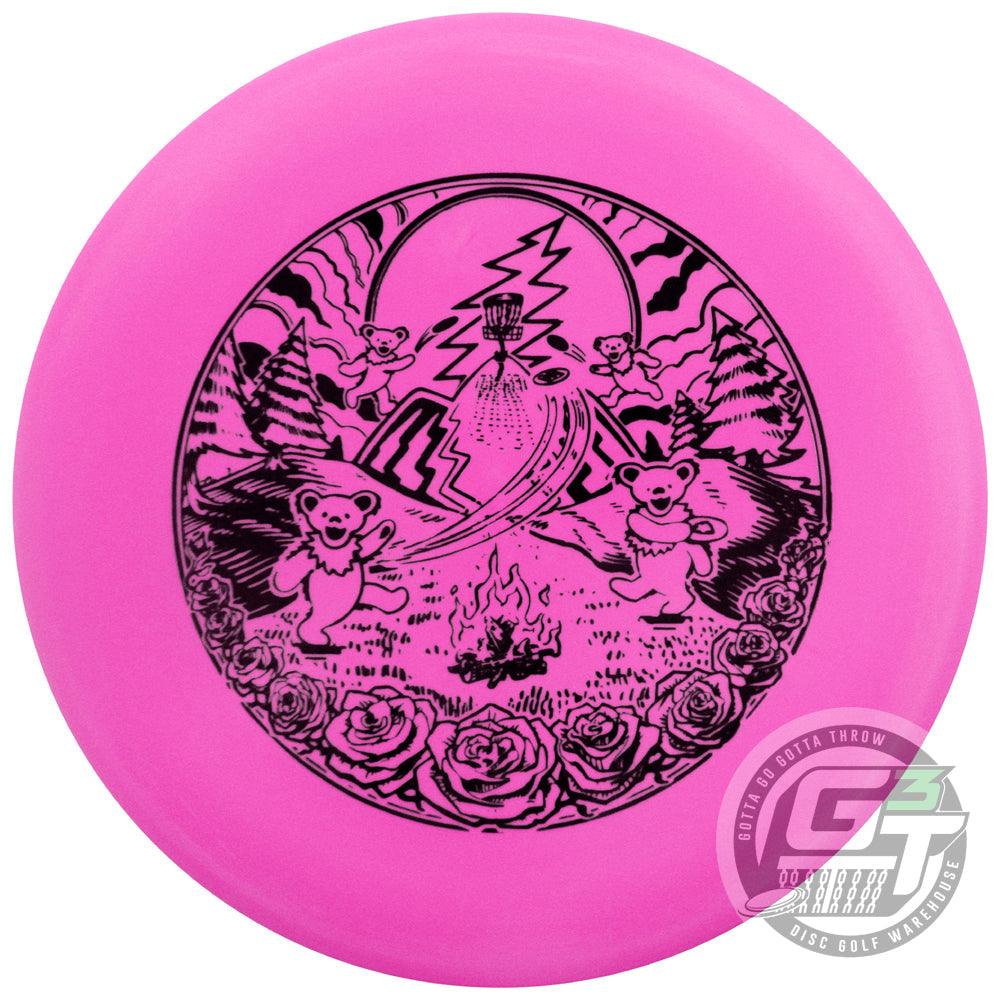 Discmania Limited Edition Grateful Dead Mountain Bears Stamp D-Line Flex 2 P2 Pro Putter Golf Disc