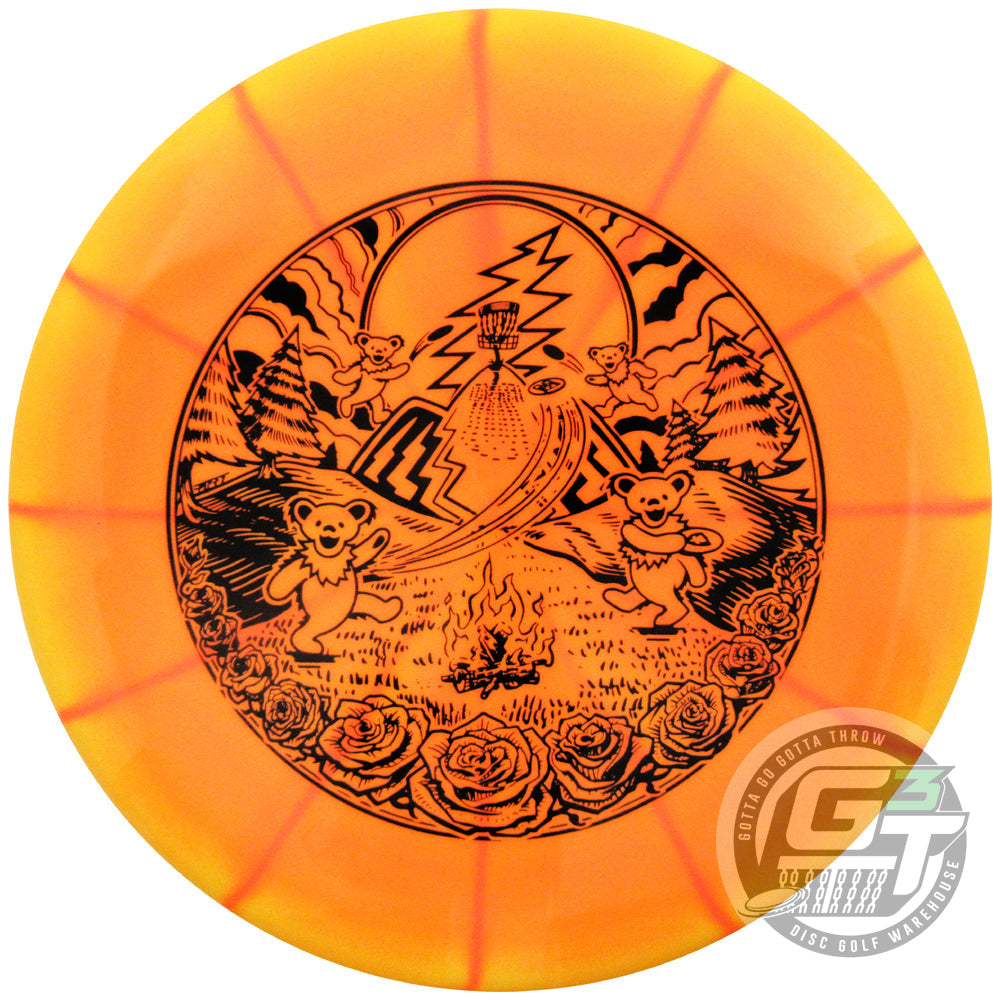 Discmania Limited Edition Grateful Dead Mountain Bears Stamp Lux Vapor Link Putter Golf Disc