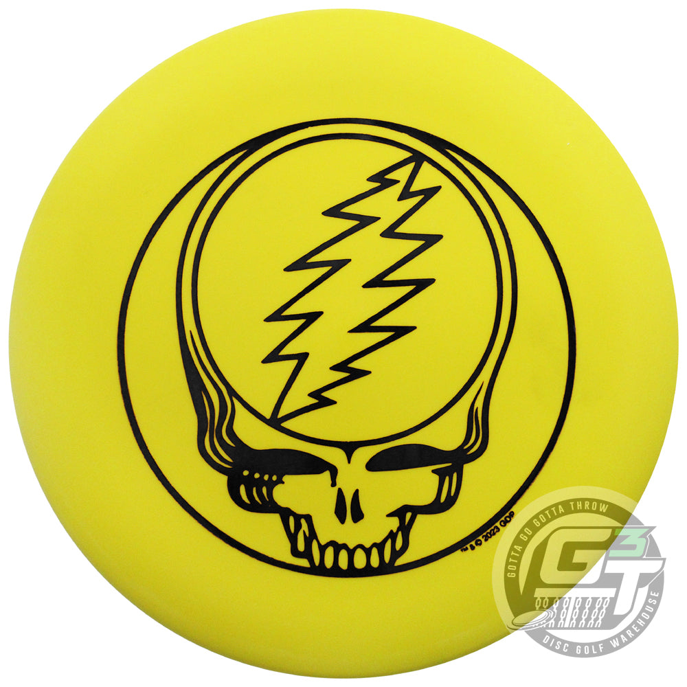 Discmania Limited Edition Grateful Dead Steal Your Face Stamp D-Line Flex 1 P2 Pro Putter Golf Disc