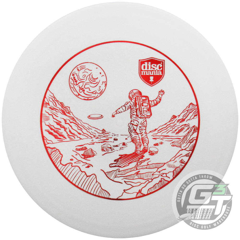 Discmania Limited Edition Moonscape Stamp Glow D-Line Flex 2 FD Fairway Driver Golf Disc