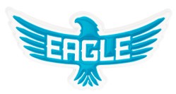 MVP Disc Sports Eagle McMahon Icon Enamel Disc Golf Pin - Gotta Go Gotta Throw
