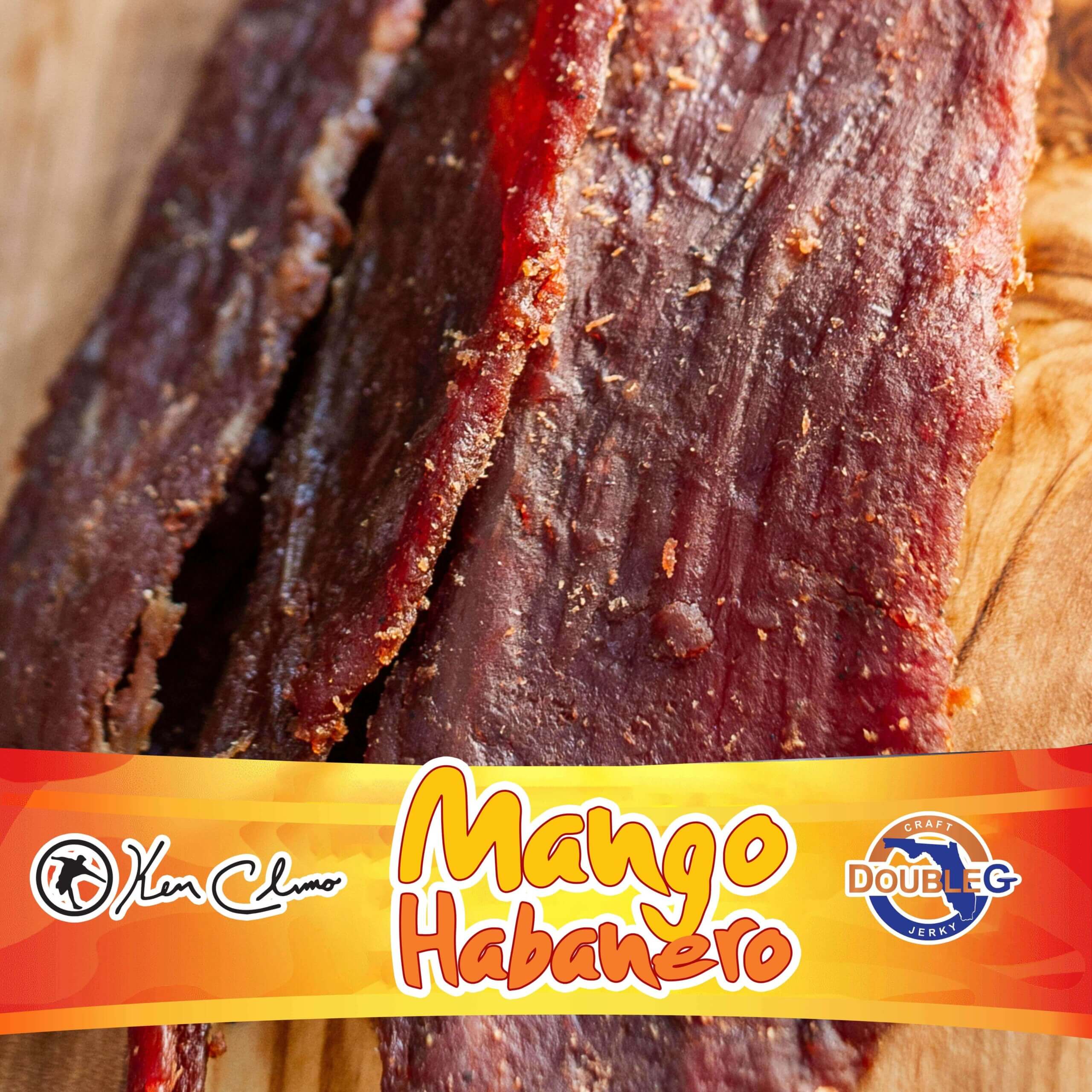 Double G Craft Beef Jerky - Ken Climo Mango Habanero