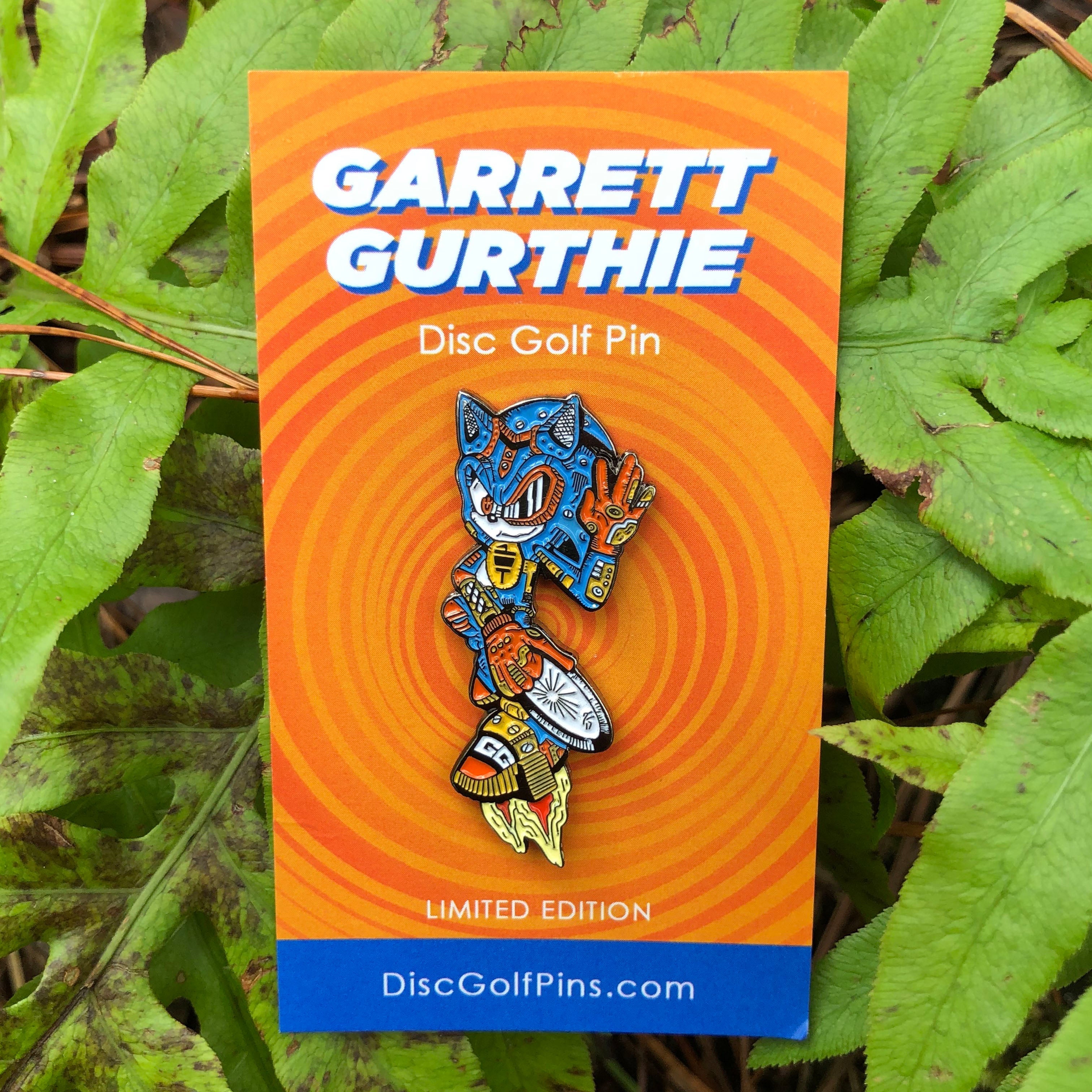 Garrett Gurthie "Double G" Disc Golf Pin - Series 2 - Gotta Go Gotta Throw