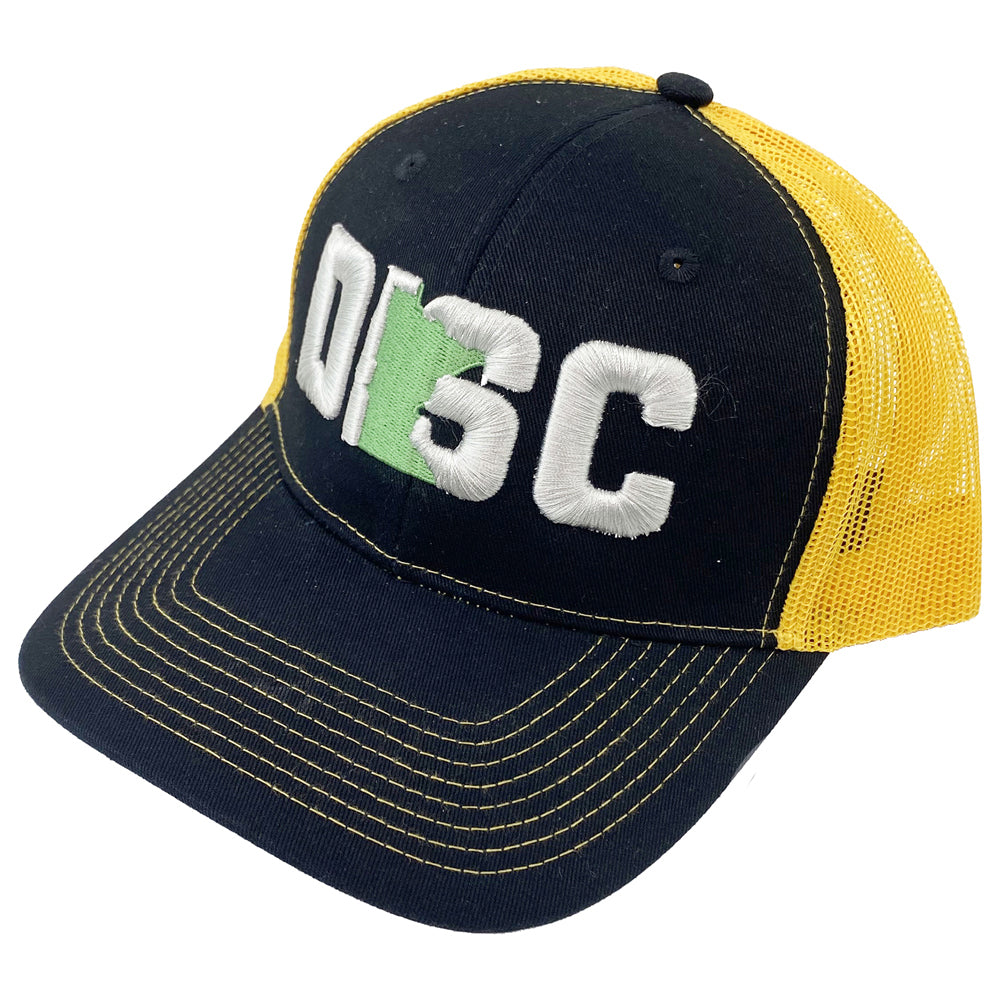 Gotta Go Gotta Throw Minnesota Disc Snapback Mesh Trucker Disc Golf Hat