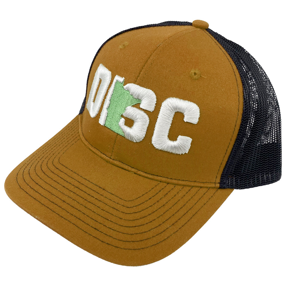 Gotta Go Gotta Throw Minnesota Disc Snapback Mesh Trucker Disc Golf Hat