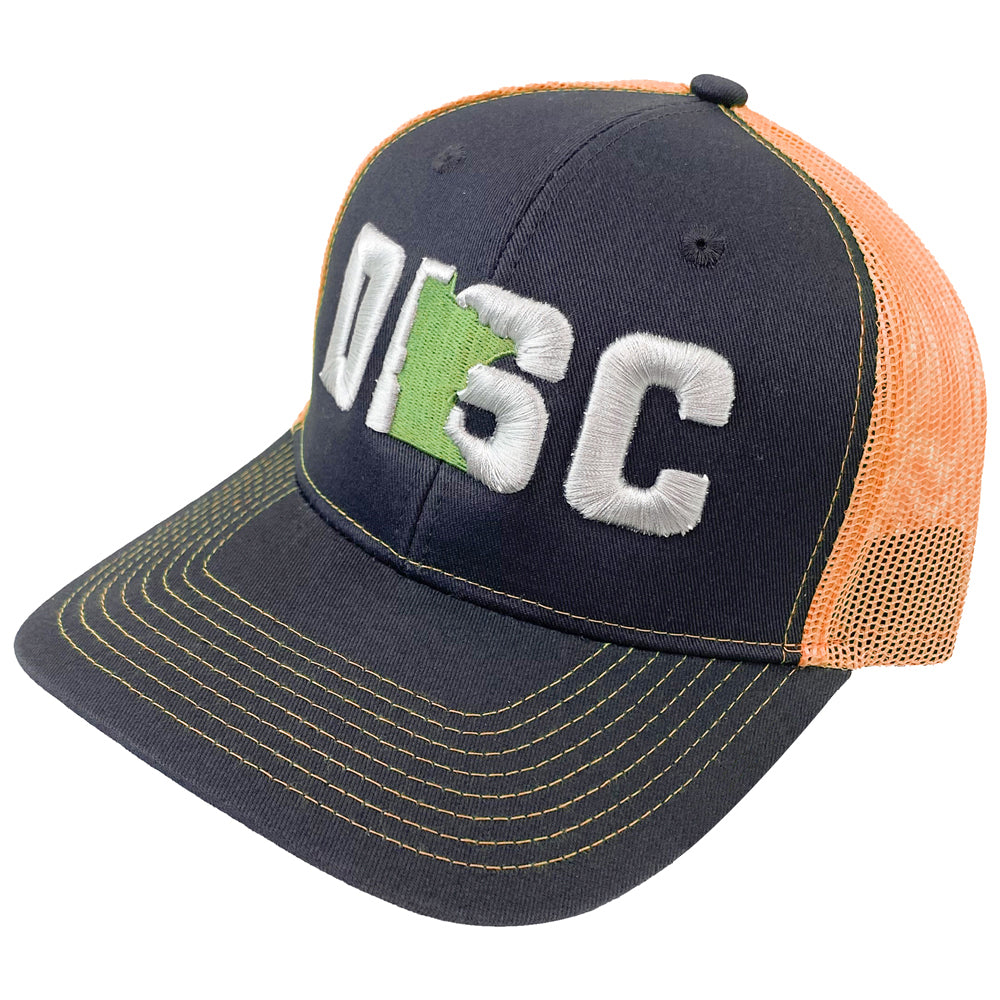 Gotta Go Gotta Throw Minnesota Disc Snapback Mesh Trucker Disc Golf Hat