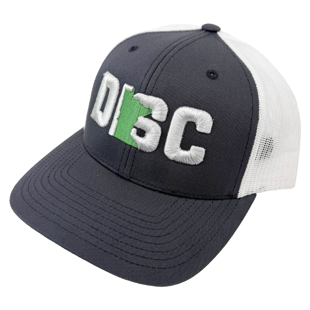 Gotta Go Gotta Throw Minnesota Disc Snapback Sport-Tek Mesh Trucker Disc Golf Hat