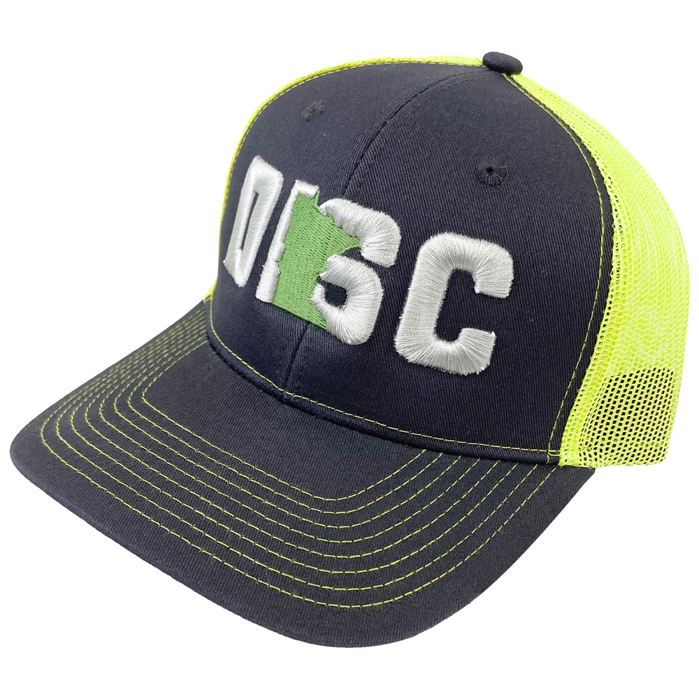 Gotta Go Gotta Throw Minnesota Disc Snapback Mesh Trucker Disc Golf Hat