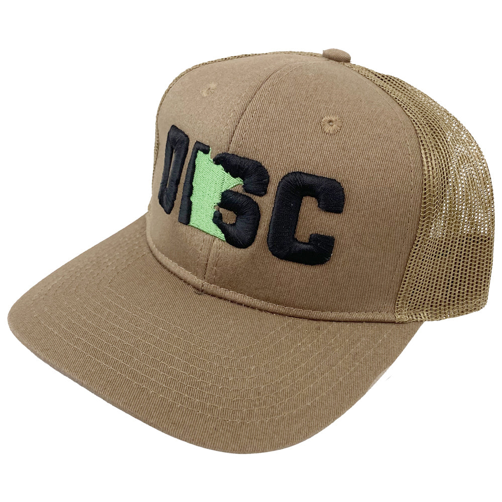 Gotta Go Gotta Throw Minnesota Disc Snapback Mesh Trucker Disc Golf Hat