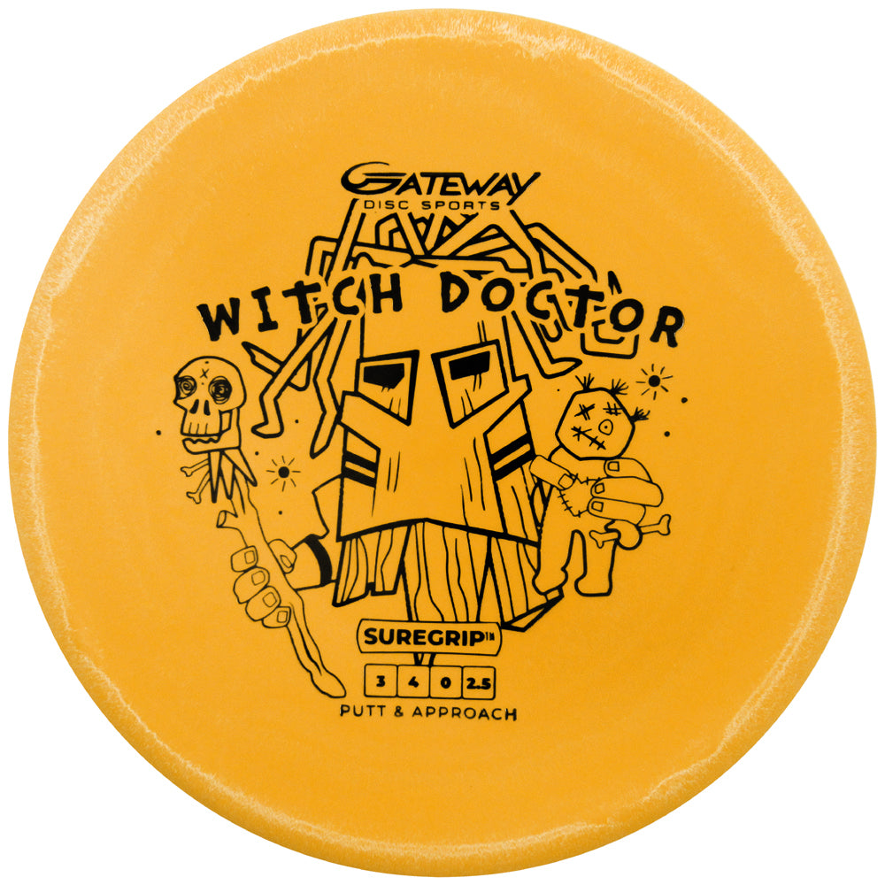 Gateway Sure Grip Super Stupid Soft Witch Doctor Putter Golf Disc