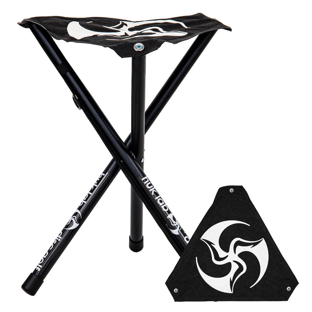 Huk Lab TriFly Logo Tripod Stool Portable Disc Golf Seat