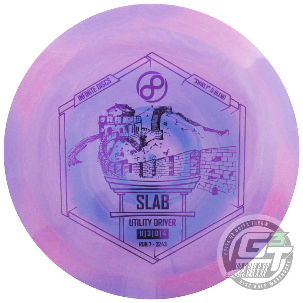 Infinite Discs Swirly S-Blend Slab Distance Driver Golf Disc