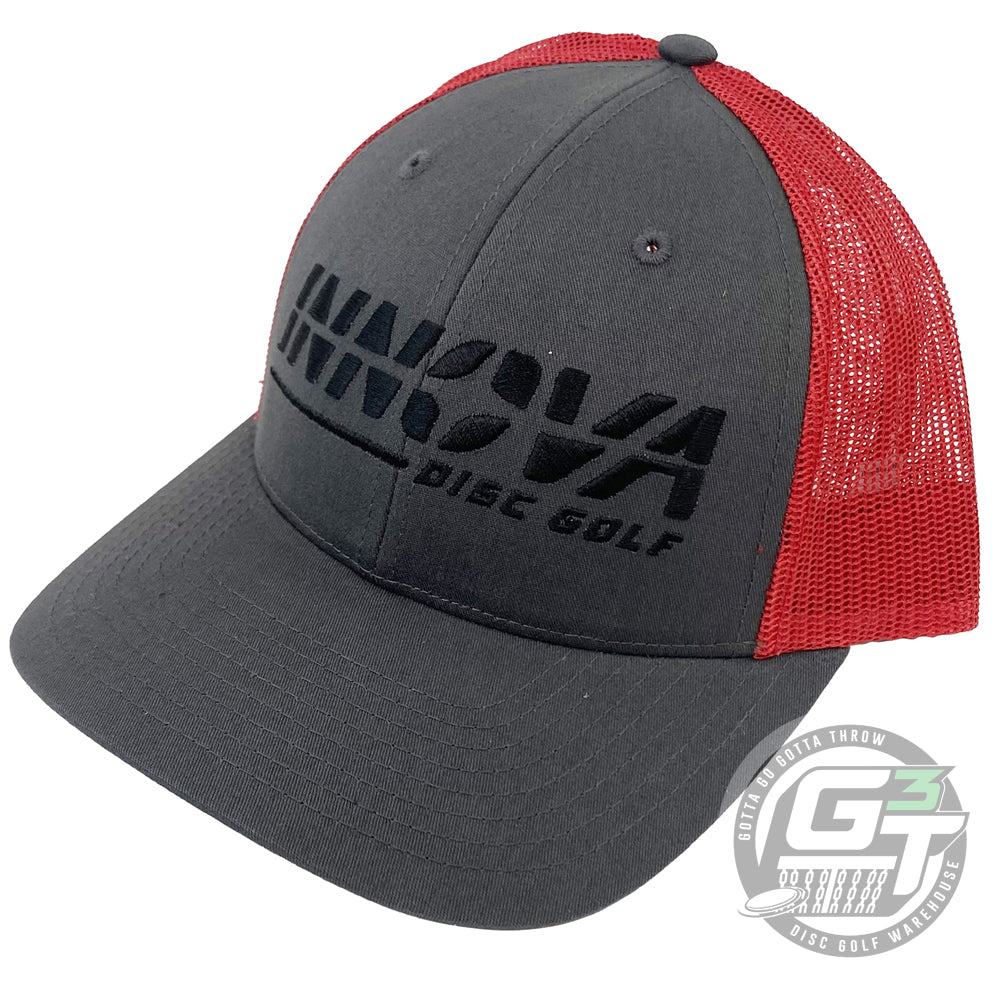 Innova Low Pro Burst Logo Adjustable Mesh Trucker Disc Golf Hat