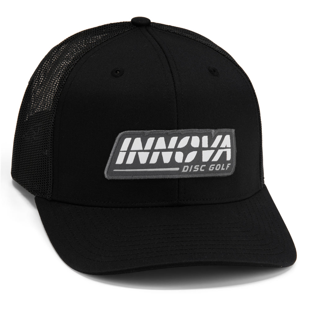 Innova Woven Patch Burst Logo Adjustable Mesh Trucker Disc Golf Hat ...