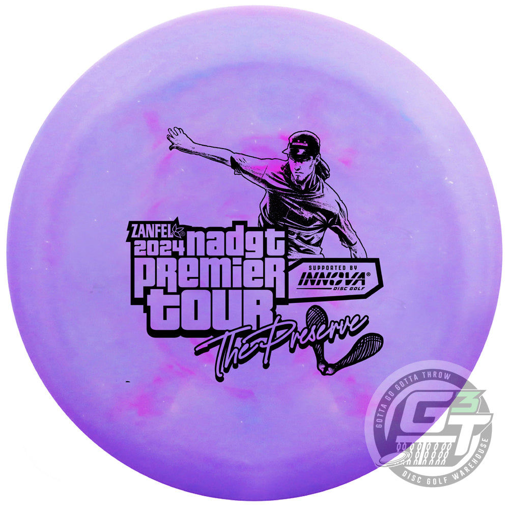 Innova Limited Edition 2024 NADGT at The Preserve Glow Nexus Roc Midrange Golf Disc