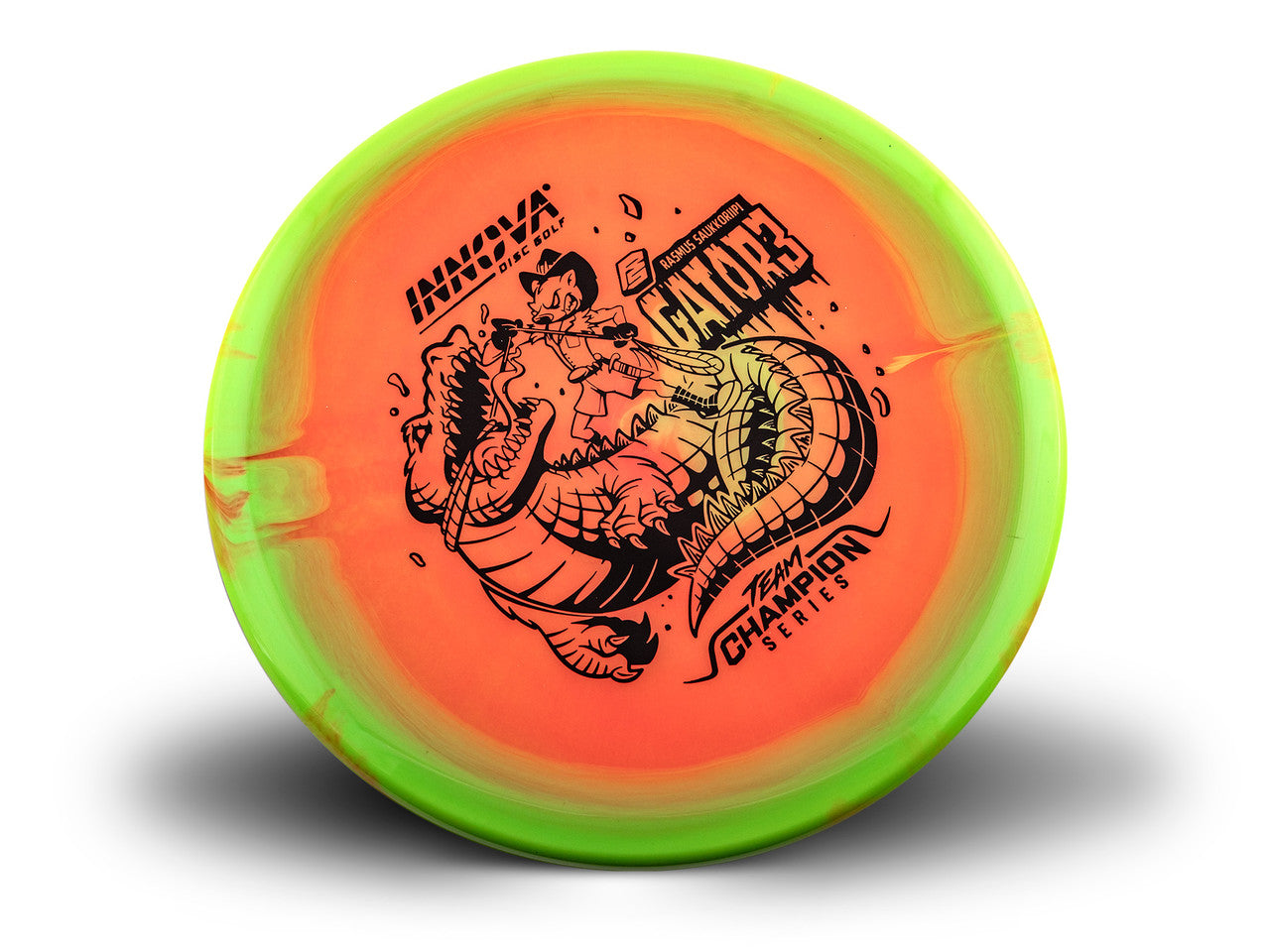 Innova Limited Edition 2026 Tour Series Rasmus Saukkoriipi Halo Champion Gator3 Midrange Golf Disc