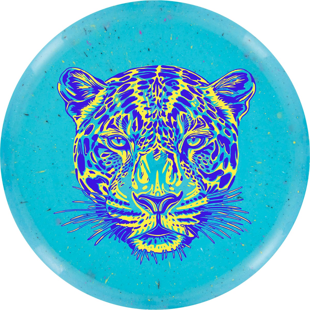 Innova Limited Edition On the Prowl Stamp Splatter Star Leopard3 Fairway Driver Golf Disc