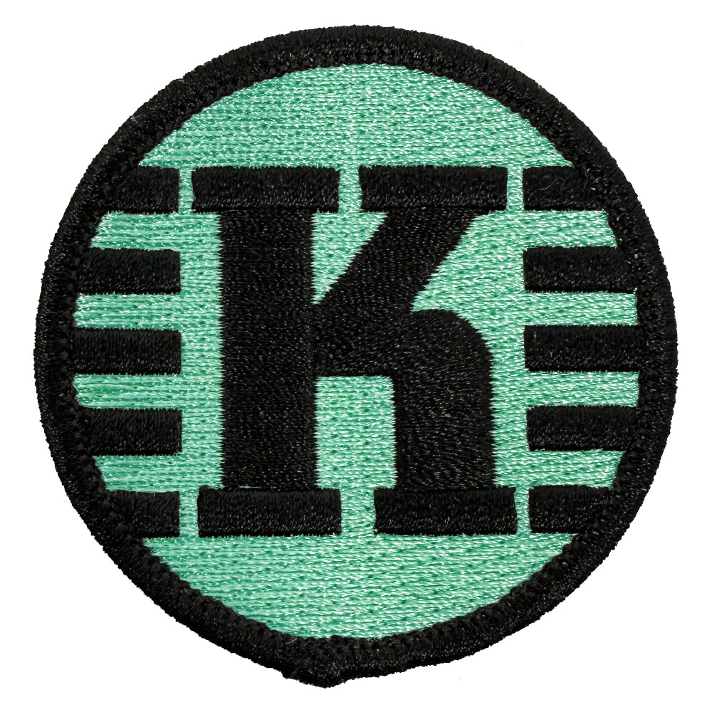 Kastaplast K Logo 2.25" Iron-On Disc Golf Patch