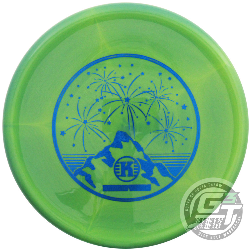 Kastaplast Limited Edition 10-Year Anniversary Swirl K1 Berg Putter Golf Disc