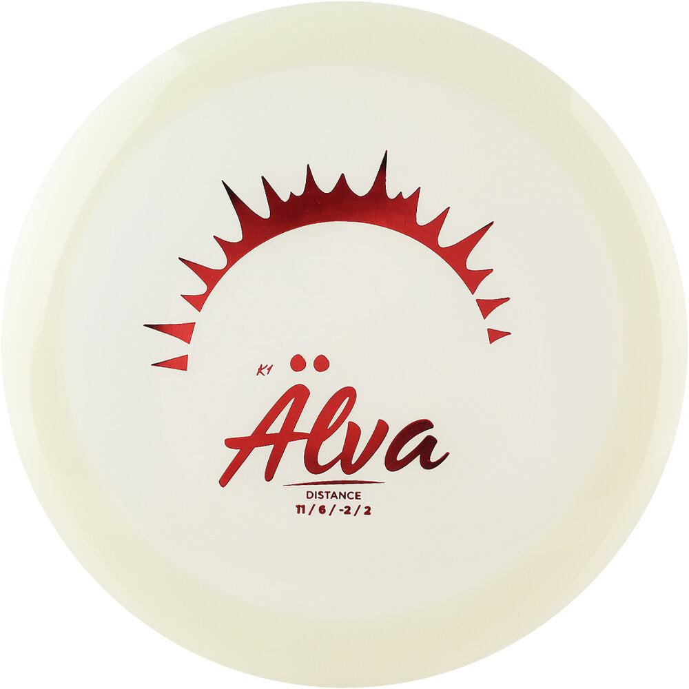 Kastaplast Glow K1 Alva Distance Driver Golf Disc