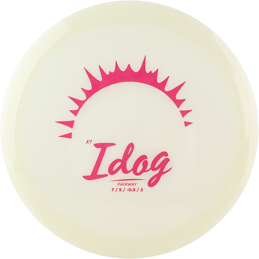 Kastaplast Glow K1 Idog Fairway Driver Golf Disc