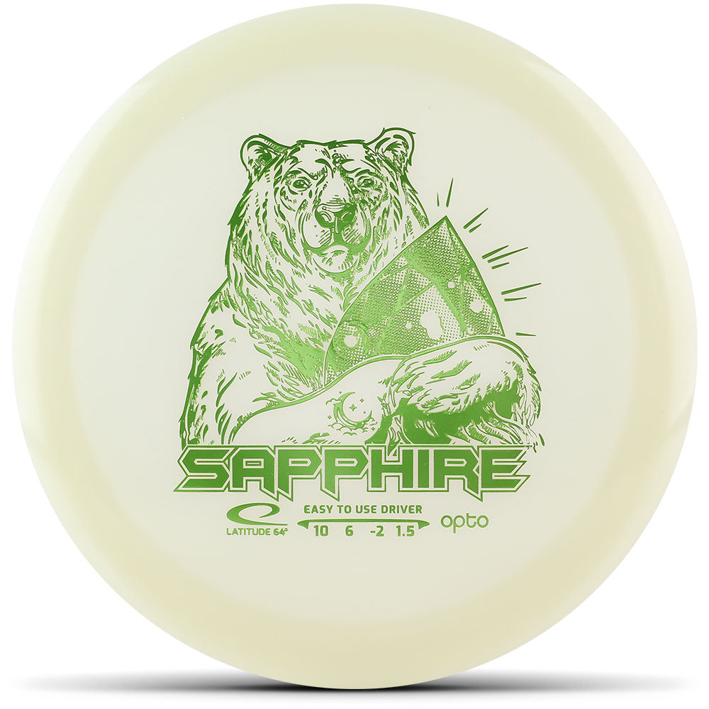 Latitude 64 Moonshine Glow Opto Sapphire Distance Driver Golf Disc