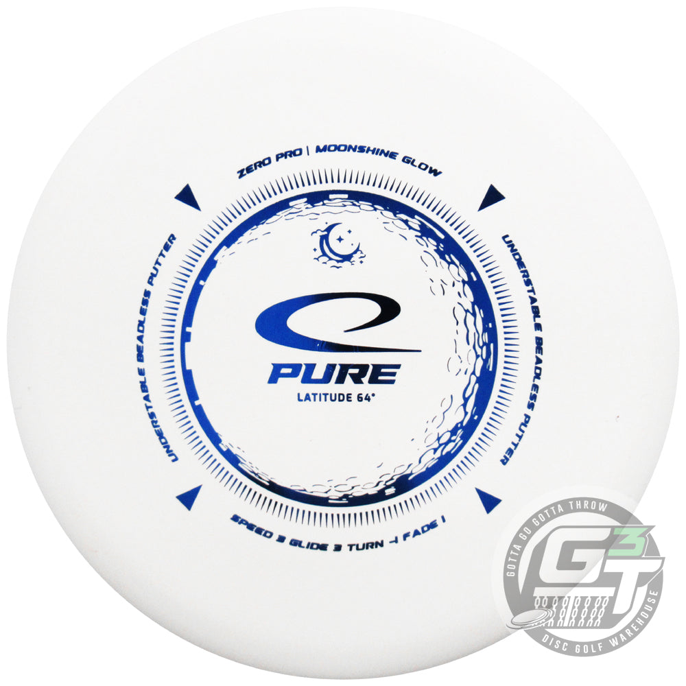 Latitude 64 Moonshine Glow Zero Pro Pure Putter Golf Disc