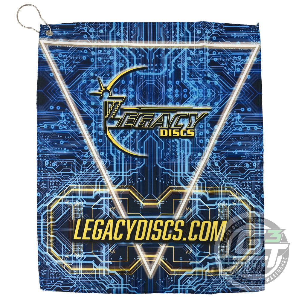 Legacy Discs Logo Sublimated Disc Golf Towel