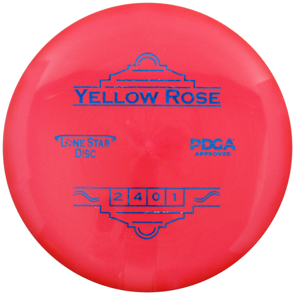 Lone Star Bravo Yellow Rose Putter Golf Disc